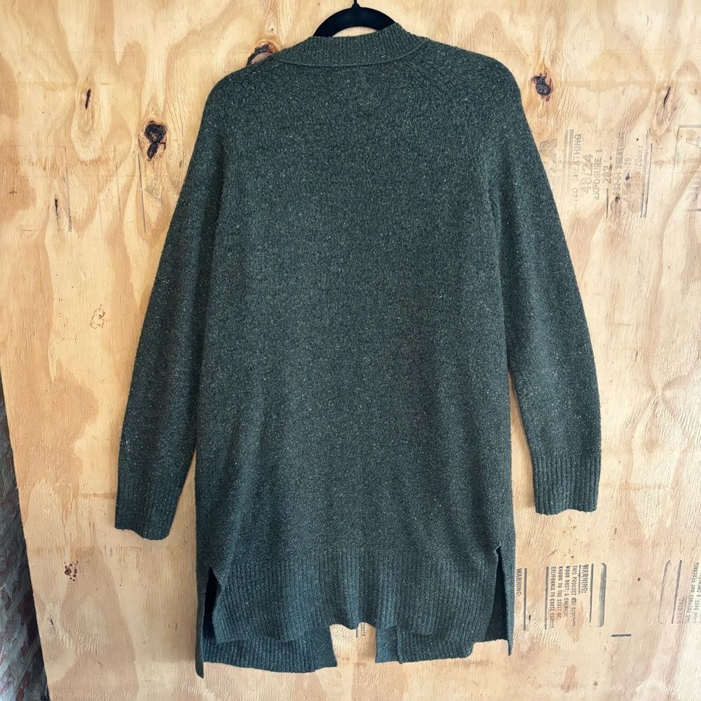 Universal Threads Long Green Open Front Cardigan … - image 4